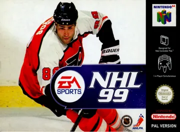 NHL 99 (Europe) (En,De,Sv,Fi) box cover front